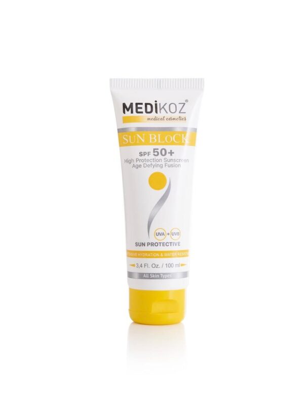 Medikoz Sun Block SPF50+ (Renksiz) 100 ML