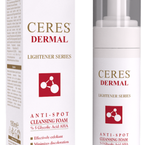 Ceres Dermal Lightener Series Brightening Cleansing Foam & Brightening Cream