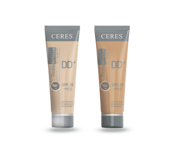 Ceres Double Defense DD+ Cream SPF35 UVB/UVA – Koyu Renk - Görsel 2